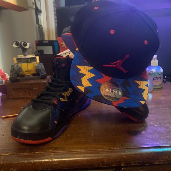 Air Jordan 7 retro "Ugly Sweater" kustom black - Picture 7 of 8